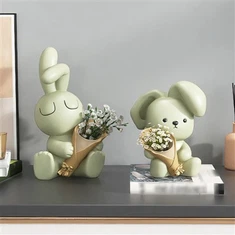 ตุ๊กตาช่อดอกไม้กระต่าย